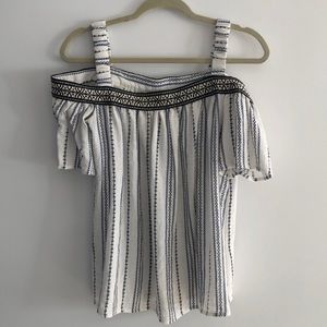 Off the shoulder shirt